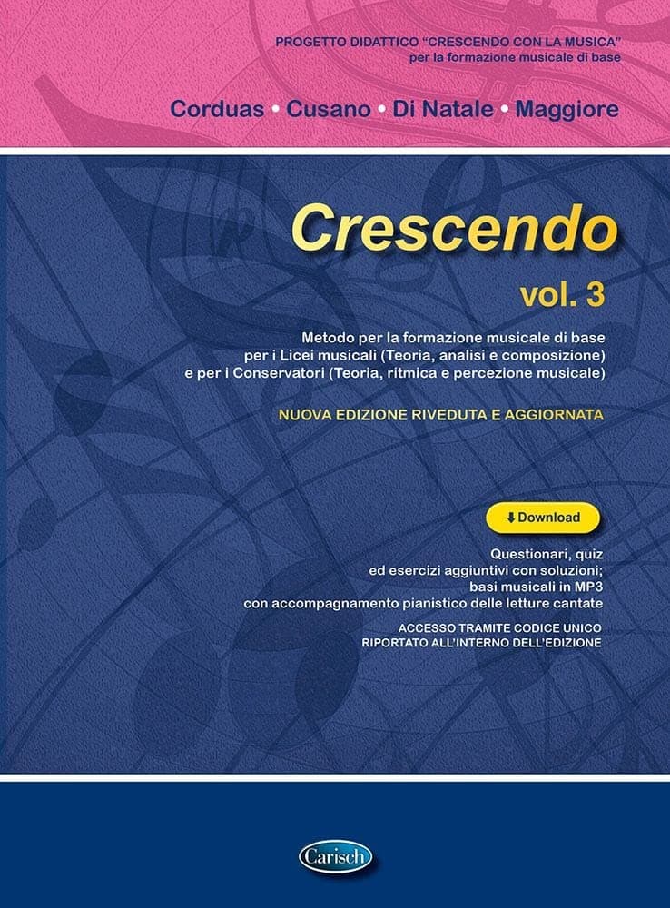Crescendo Vol. 3  (Nuova Edizione Aggiornata E Riveduta)