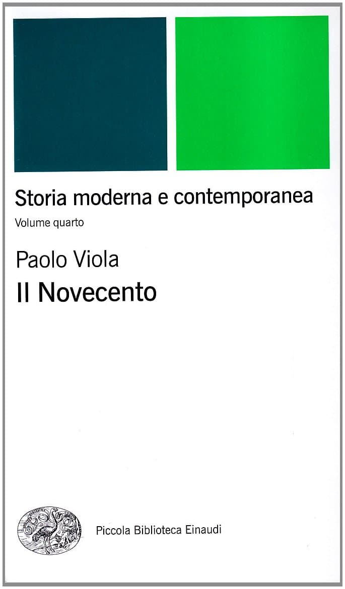 Storia Moderna E Contemporanea. Iv. Il Novecento
