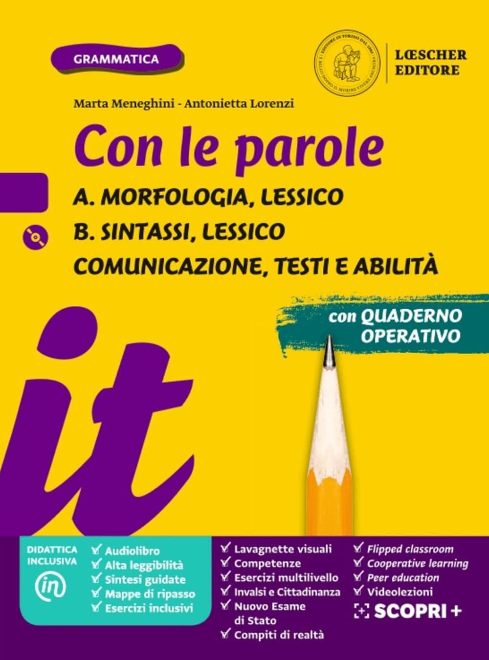 Con Le Parole Gialla A+B+Dvd+Pr+Sc+Com