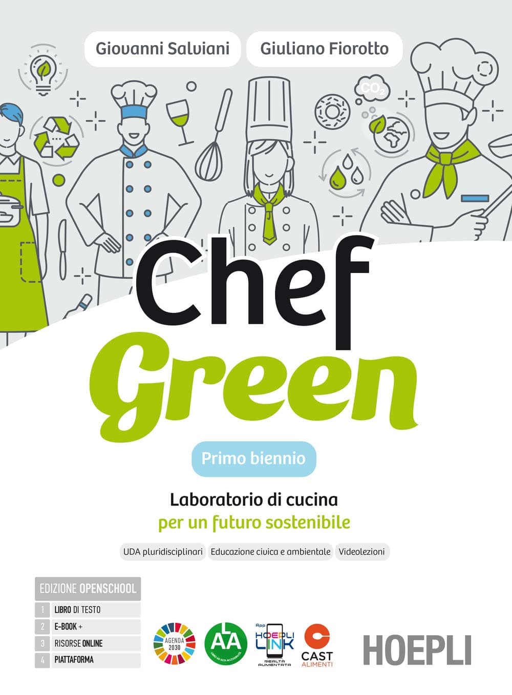 Chef Green Primo Biennio + Quaderno Per La Didattica Inclusiva