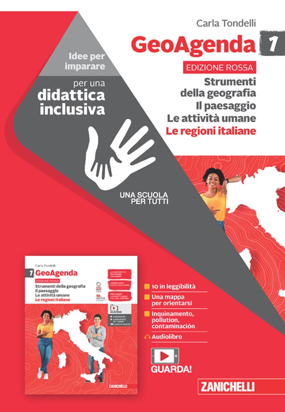 Geoagenda Edizione Rossa - Idee Per Imparare Volume 1 Con Le Regioni Italiane
