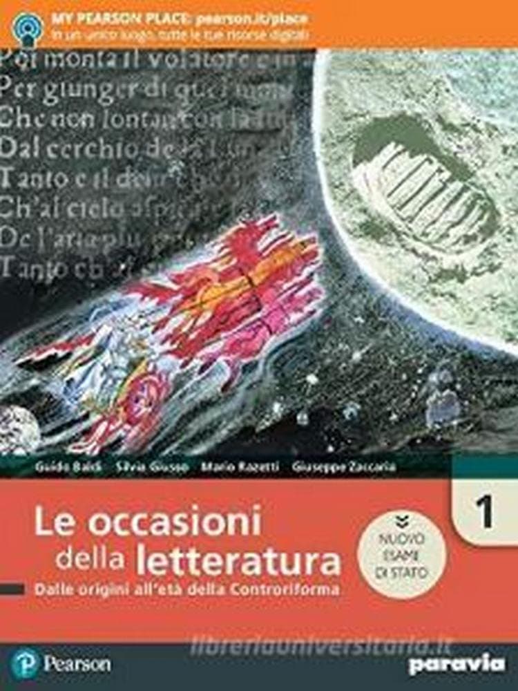 Le Occasioni Della Letteratura 1 Edizione Nuovo Esame Di Stato