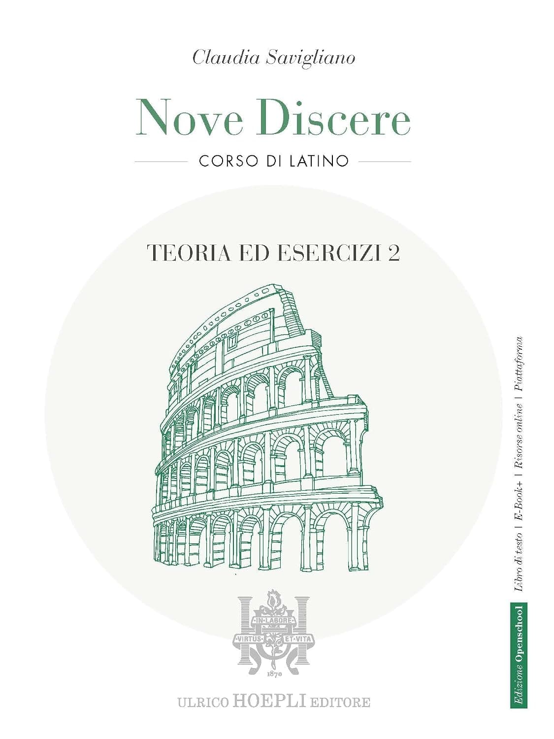 Nove Discere Corso Di Latino Teoria Ed Esercizi