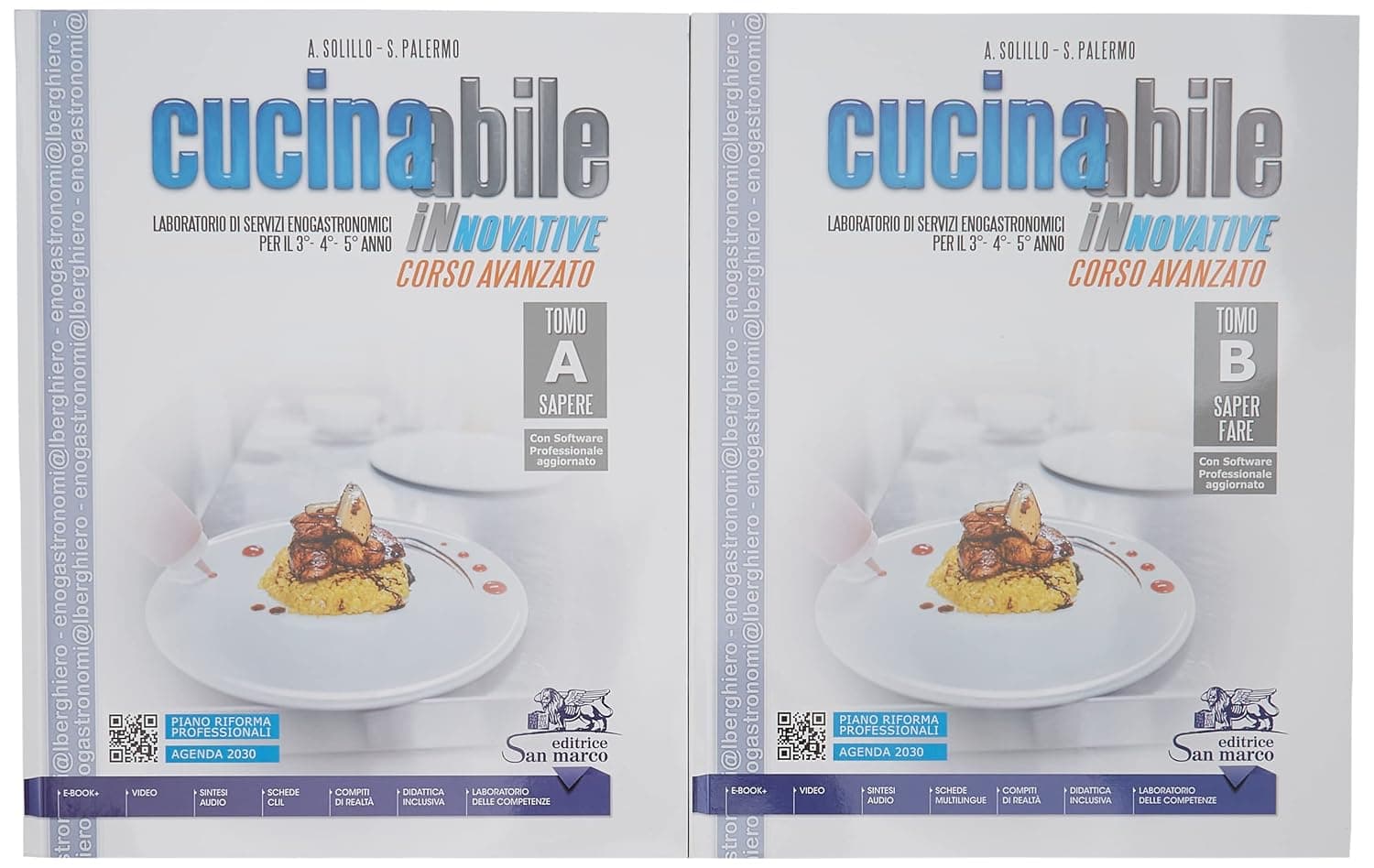 Cucinabile Innovative - Corso Avanzato - Tomo A + Tomo B. Piano Riforma.
