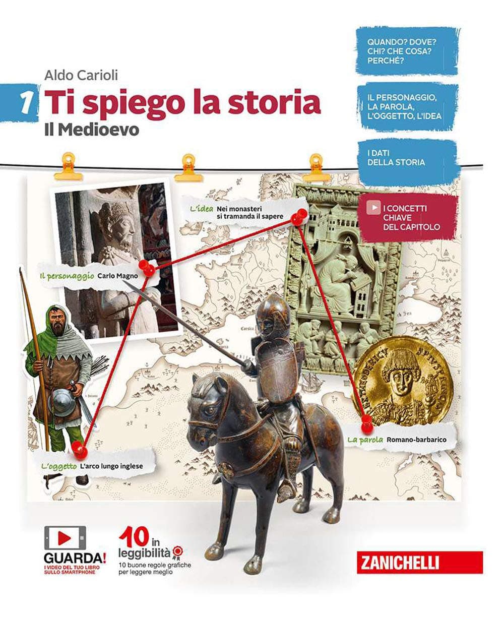 Ti Spiego La Storia  - Conf. Vol. 1 + Educazione Civica E Ambientale (Ldm)