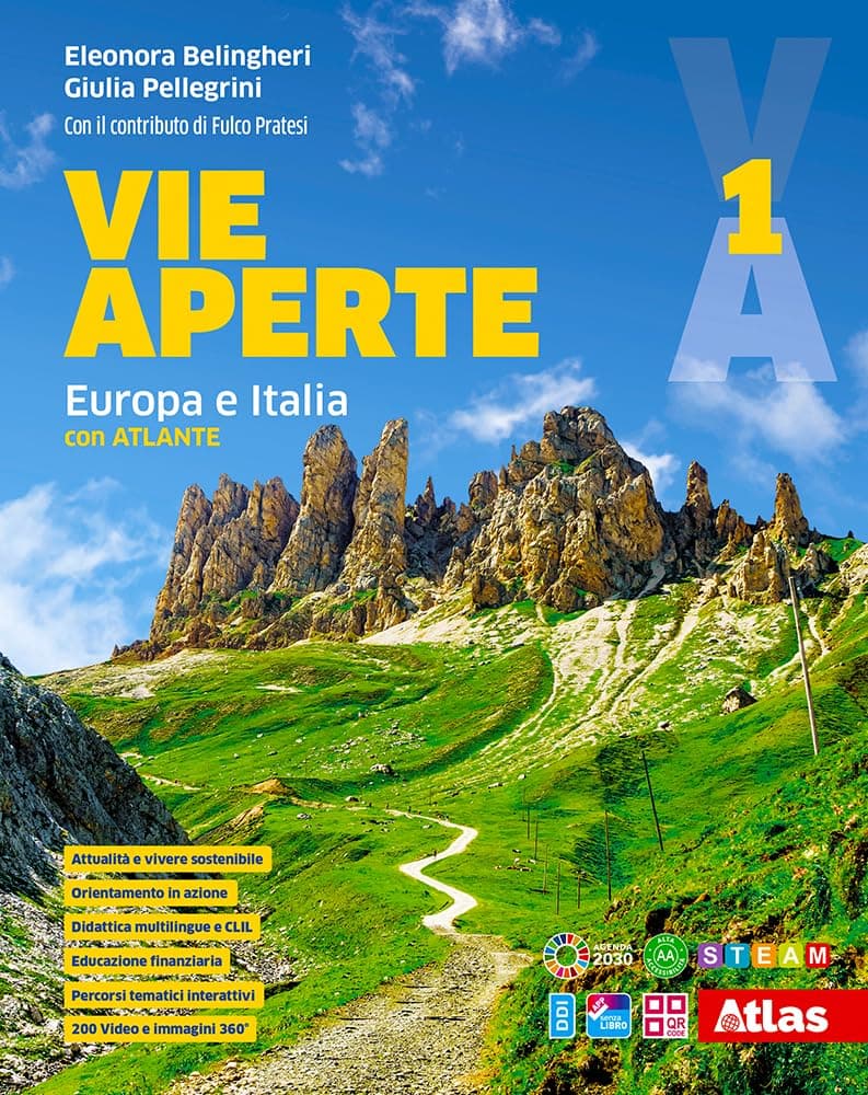 Vie Aperte 1 + Atlante 1 + Regioni Italiane