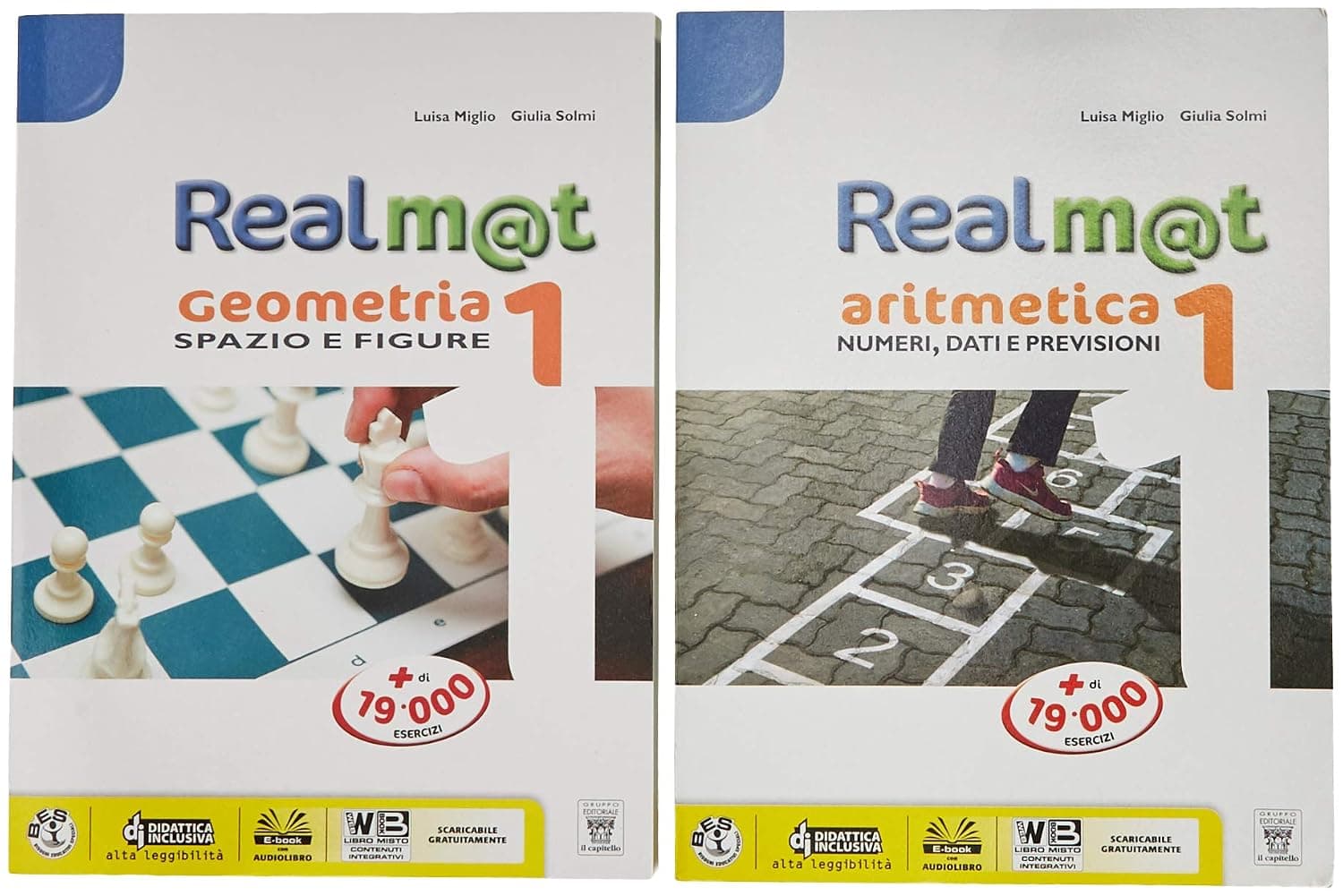 Realm@T  1 -  Aritmetica 1+ Geometria 1 + Tavole