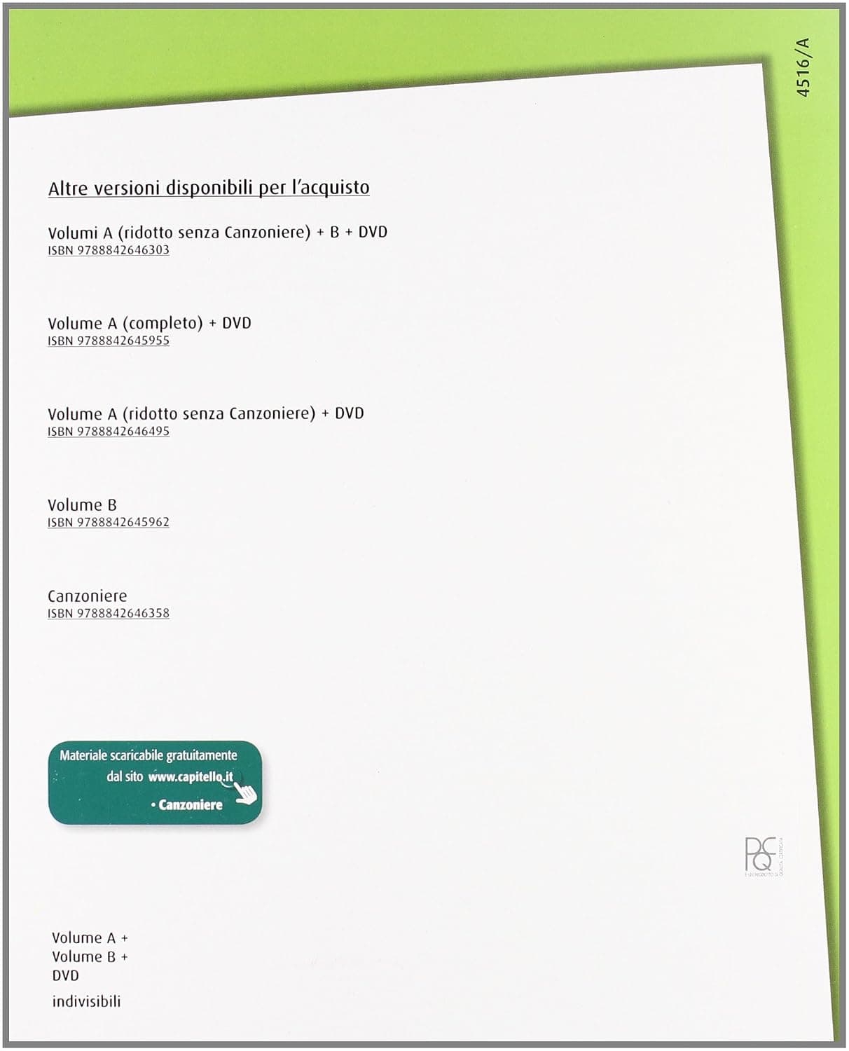 Musica Giovane - Volumi A (Completo) + B + Dvd