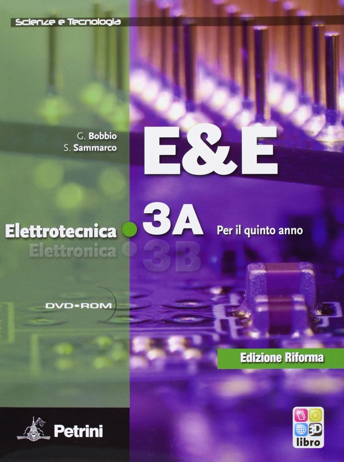 E&E - Elettrotecnica Elettronica - Vol. 3A + Vol. 3B + Dvd Rom 3