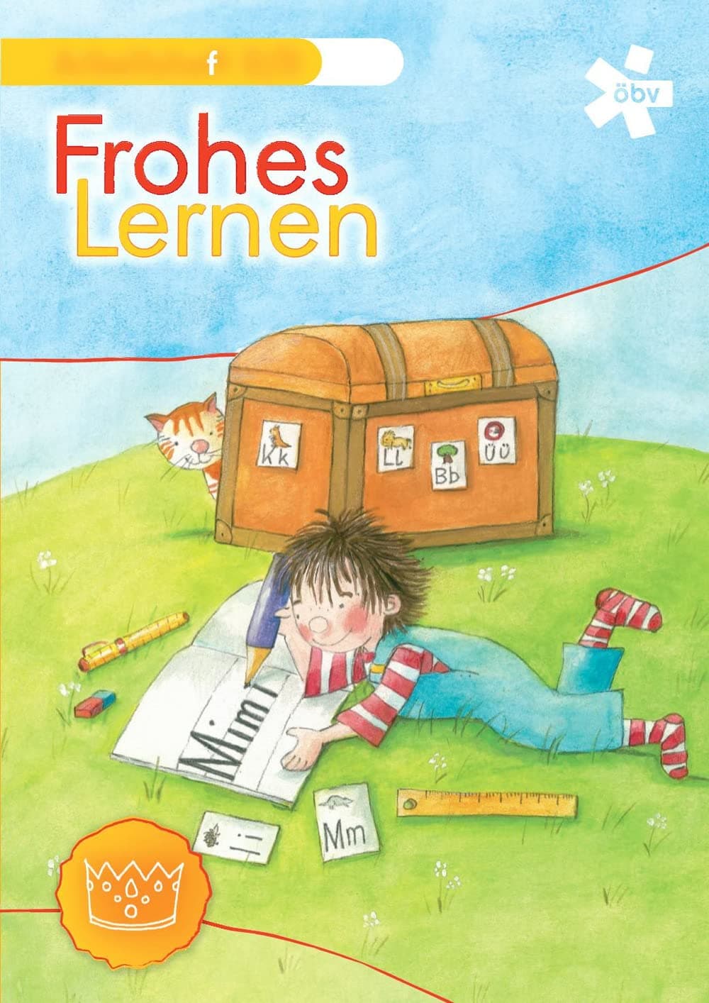 Blättern Im Buch Frohes Lernen, Arbeitsheft Druckschrift Mit Druckschriftlehr