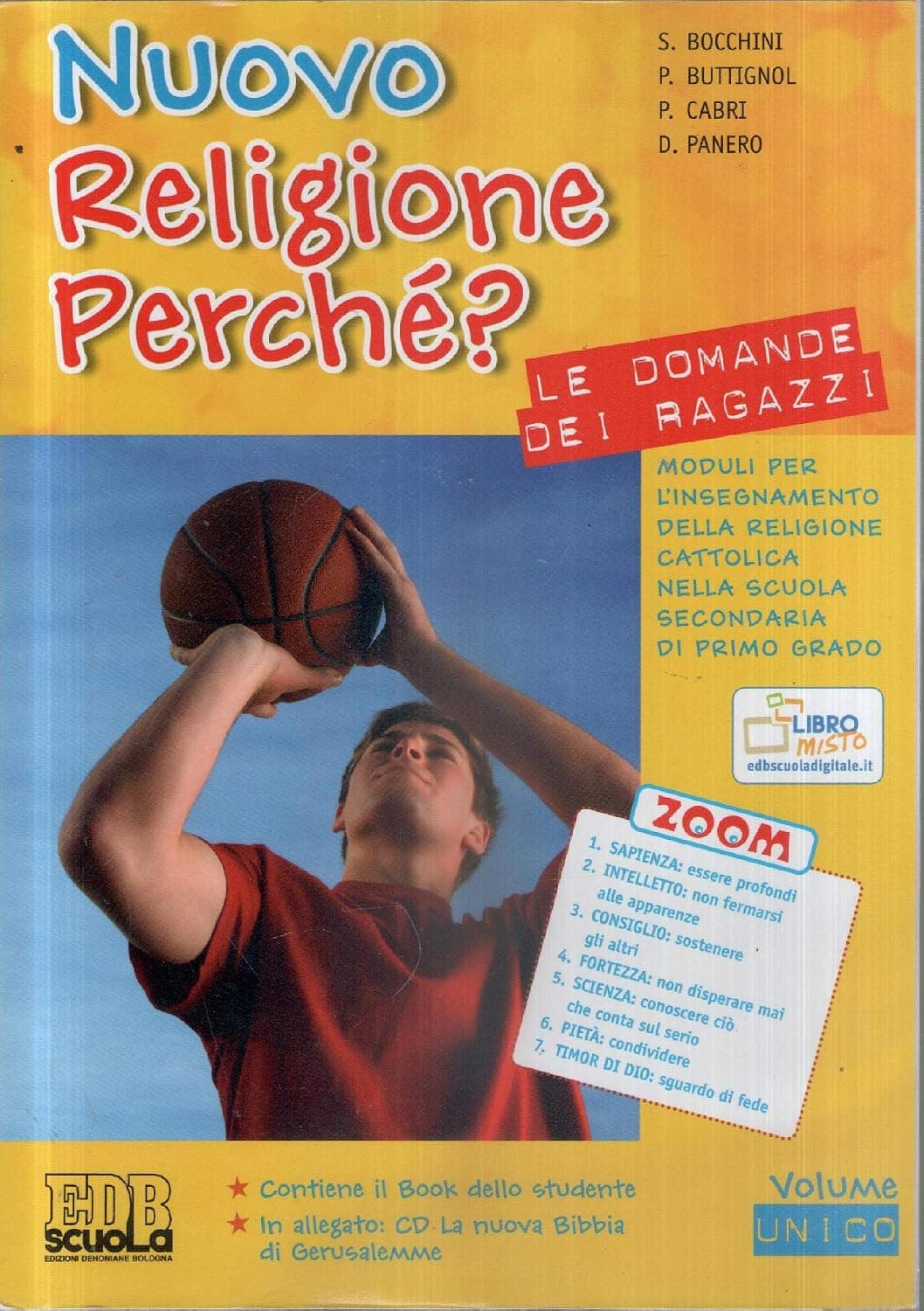 Nuovo Religione Perchã Unico + Book + Cd Bibbia Gerusalemme