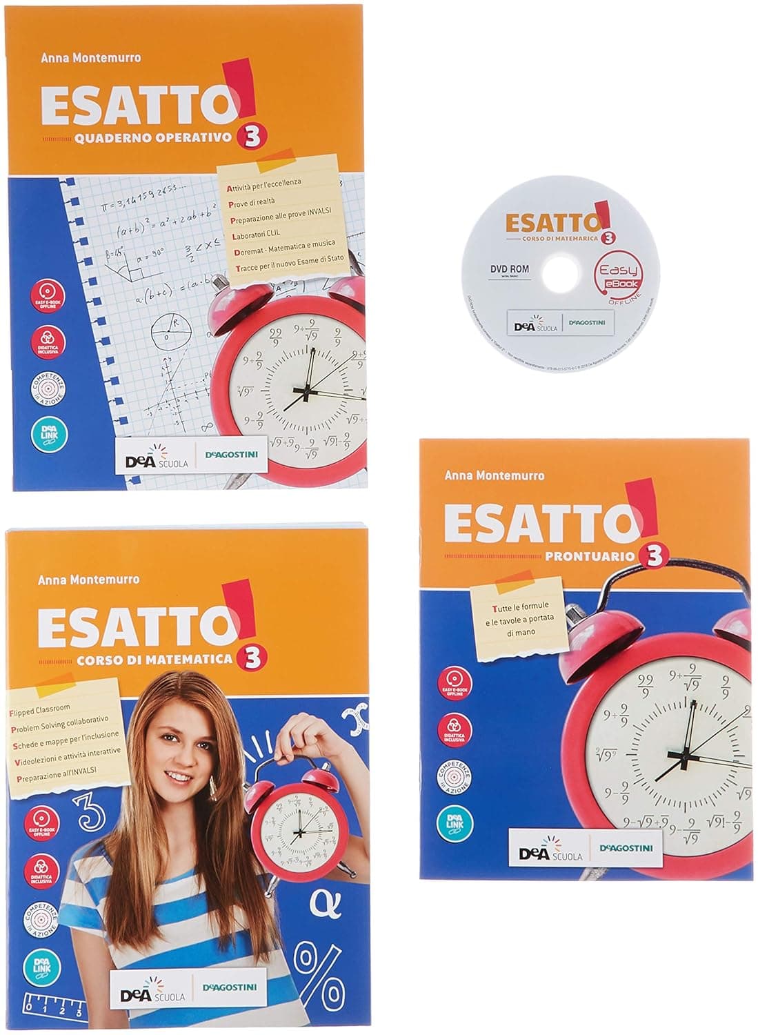 Esatto! Volume 3 + Quaderno Operativo 3 + Prontuario 3