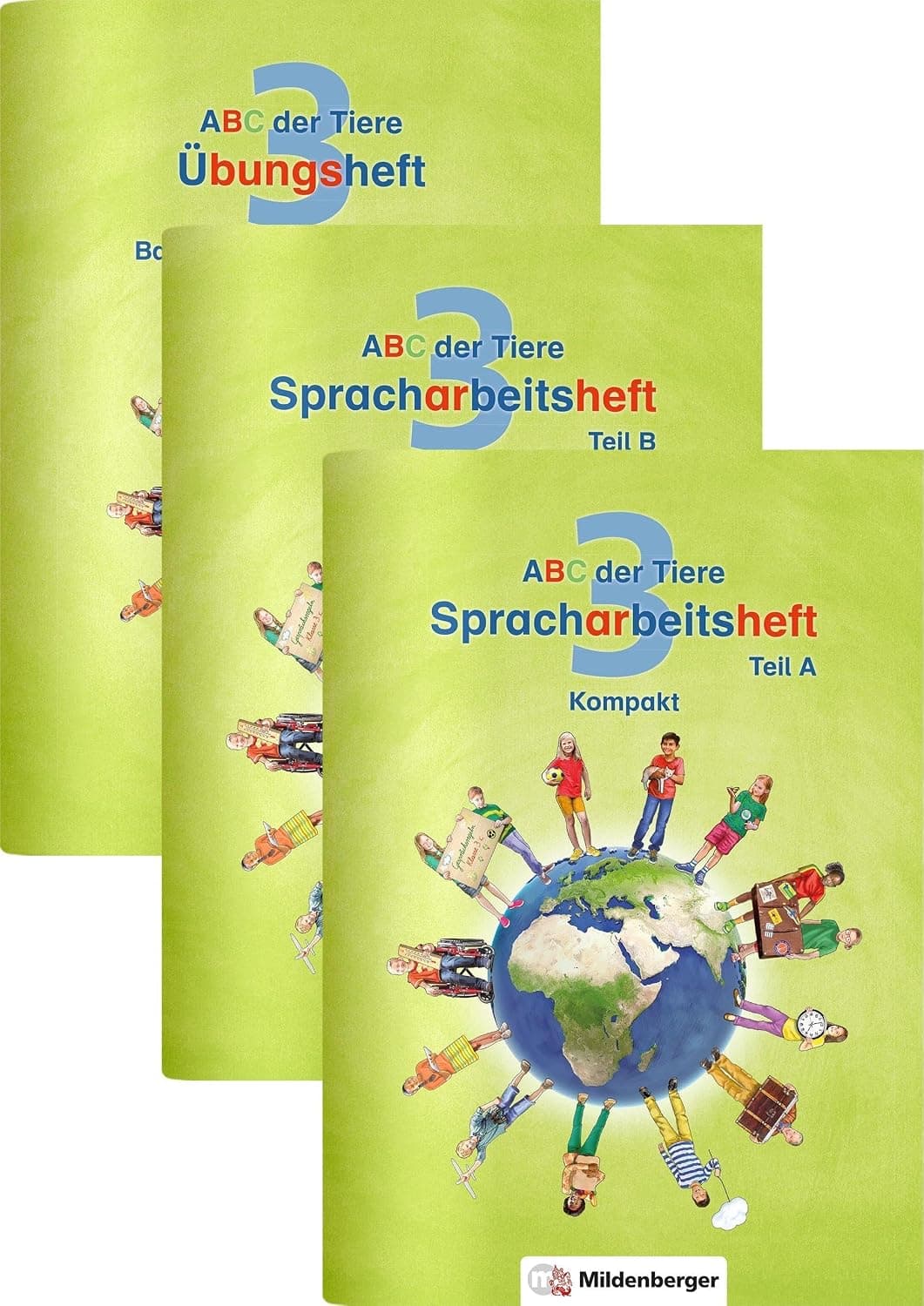 Abz Der Tiere 3 Spracharbeitsheft Kompact- Teil A/B