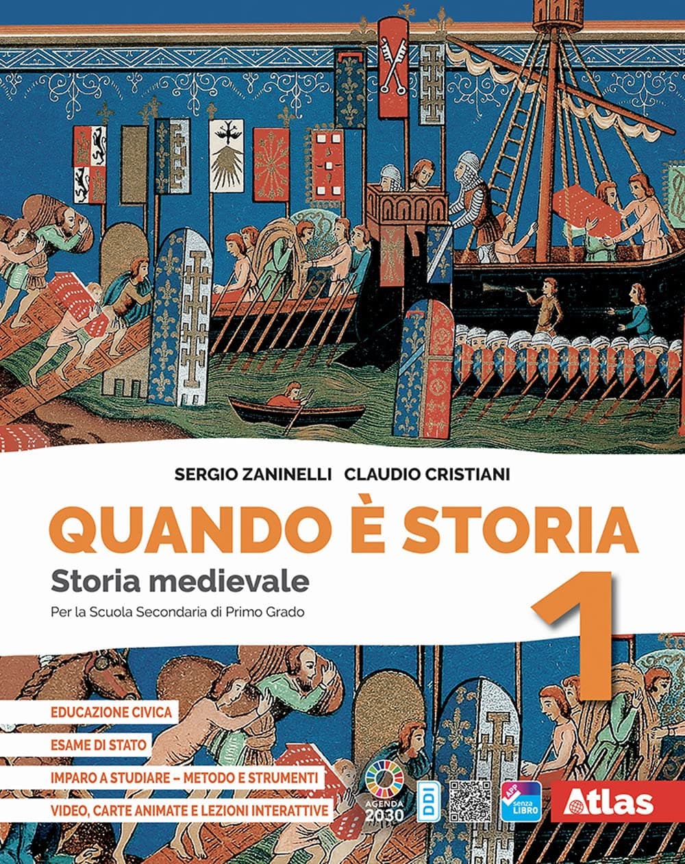 Quando E' Storia 1 + Educazione Civica + Ebook Storia Antica
