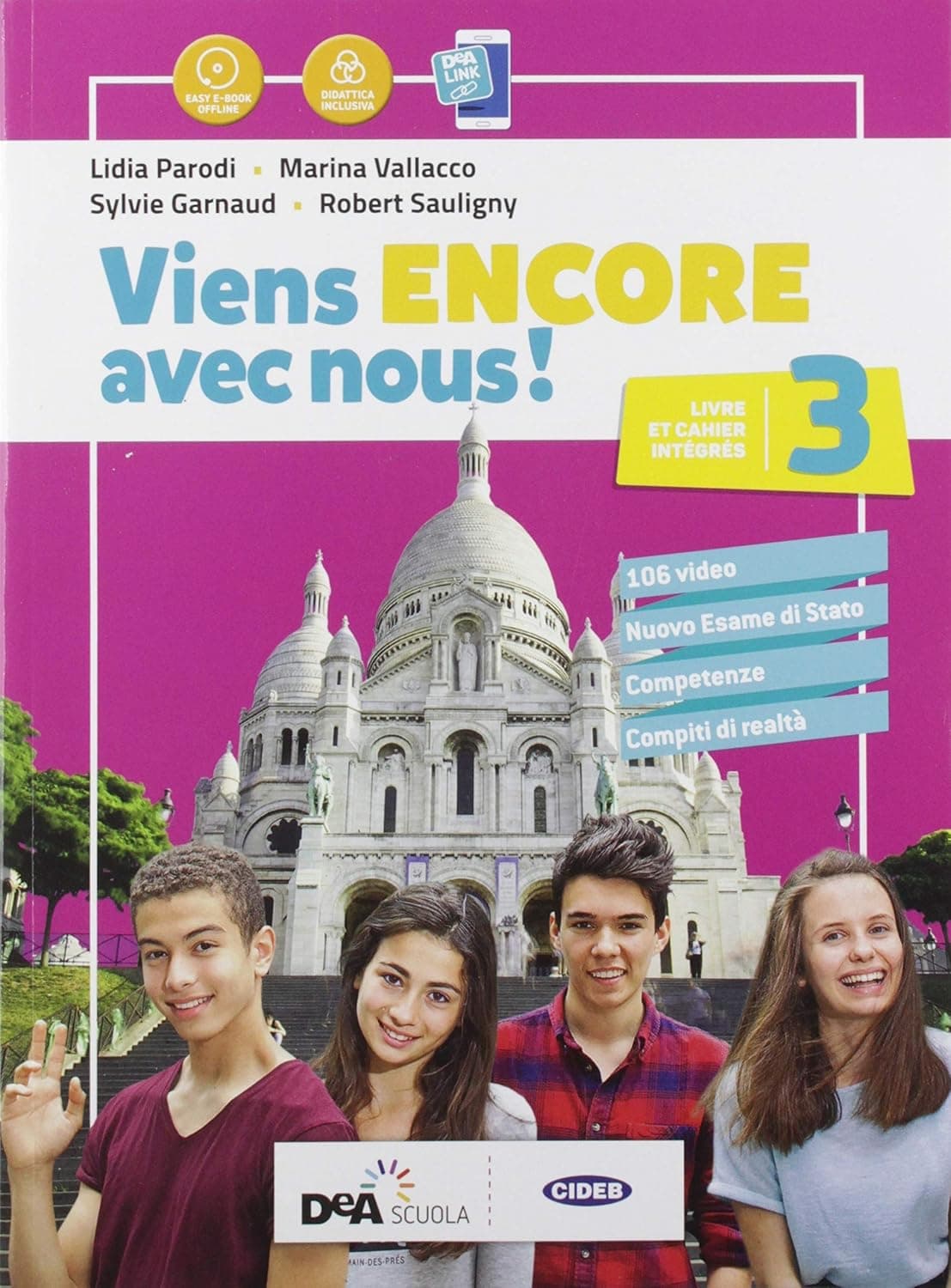 Viens Encore Avec Nous! Livre Élève Et Cahier D'Exercices 3+Cartes Mentales 3