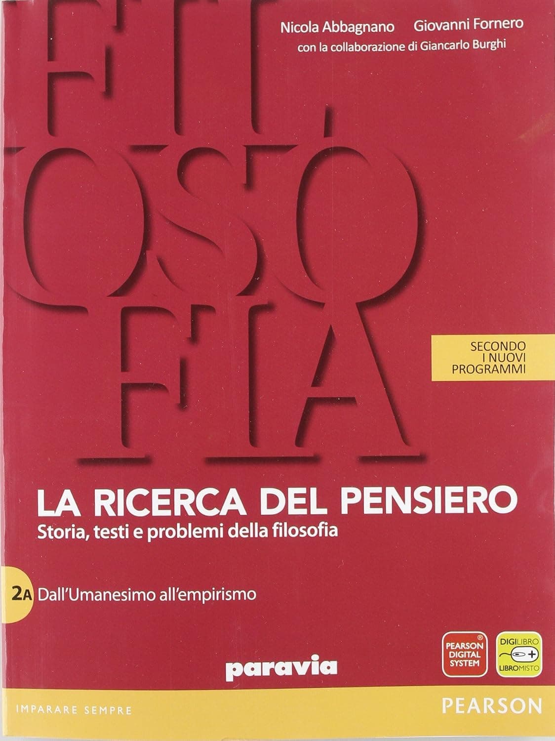 Ricerca Del Pensiero 2 Edizione Base