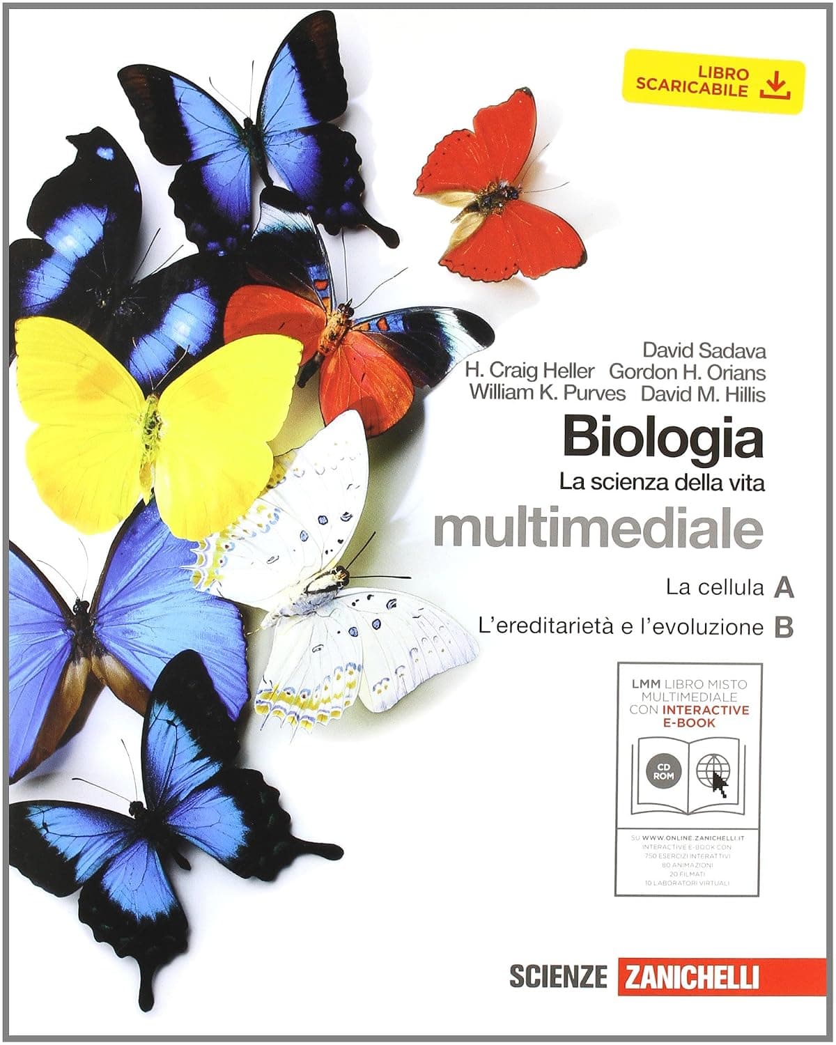 Biologia. La Scienza Della Vita A+B Con Risorse Digitali Online E Cd (Lmm)