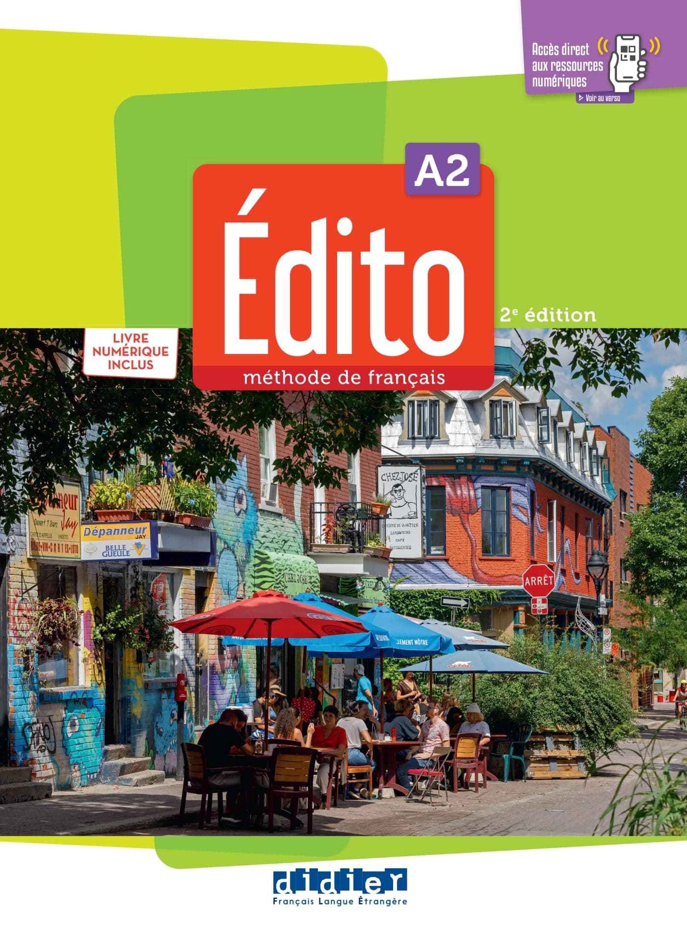 Edito Niv A2.- Livre + Livre Numerique + Didierfle.App