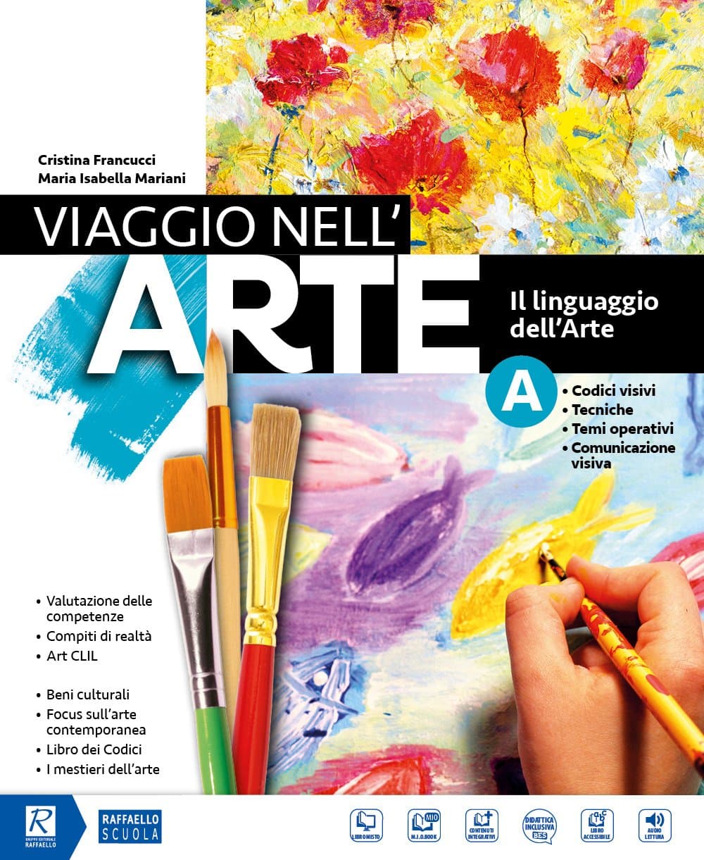 Viaggio Nell'Arte A + B + Album Disegno + Patrimonio Regioni + Dvd Mio Book