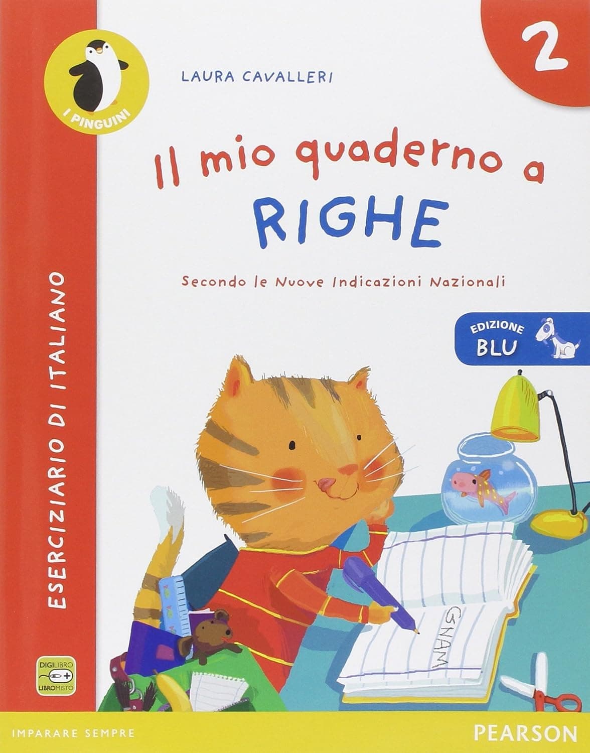 Mio Quaderno A Righe 2 Ed.Blu