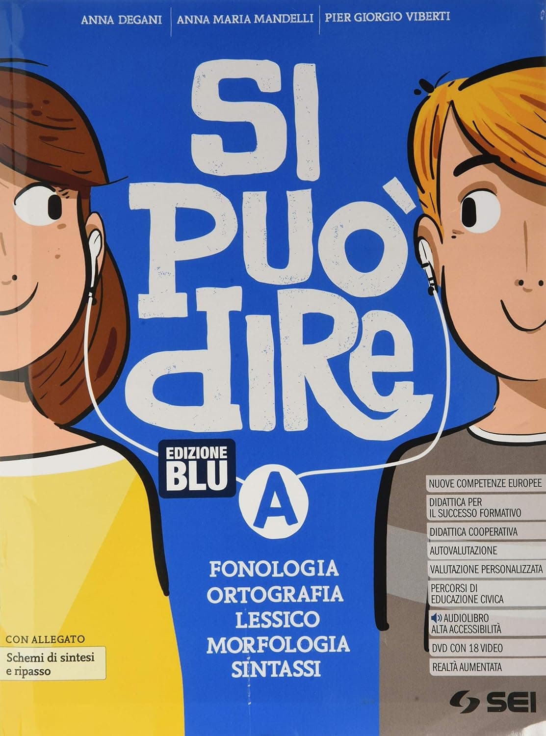 Si Puo' Dire - Edizione Blu - Vol. A+Schede Lessico+Schemi Sintesi + Lab.
