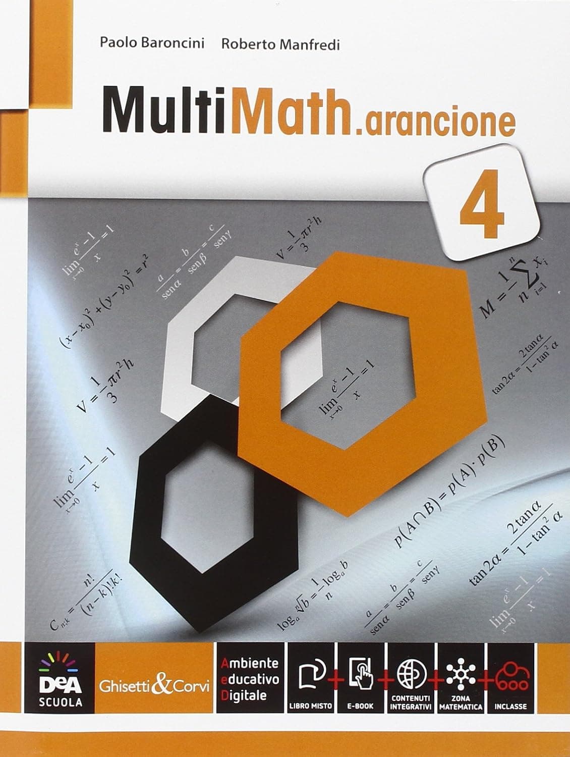 Multimath Arancione Volume 4 + Ebook