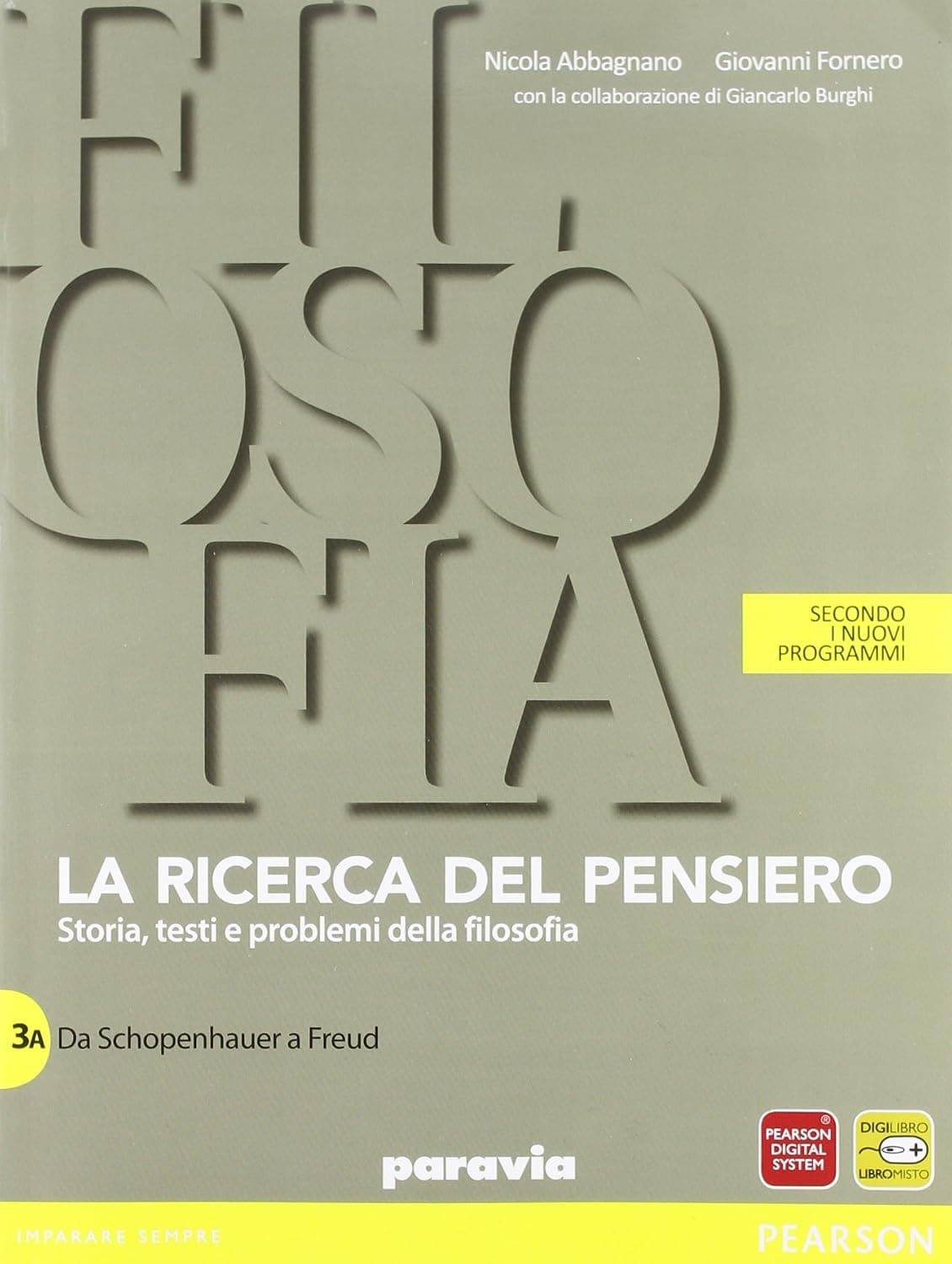 Ricerca Del Pensiero 3A+3B Edizione Base