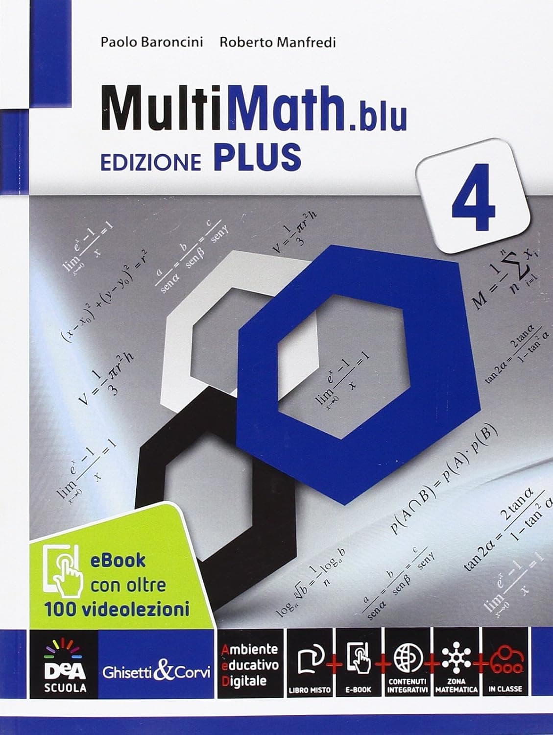 Multimath Blu Edizione Plus Volume 4 + Ebook + Videolezioni 3