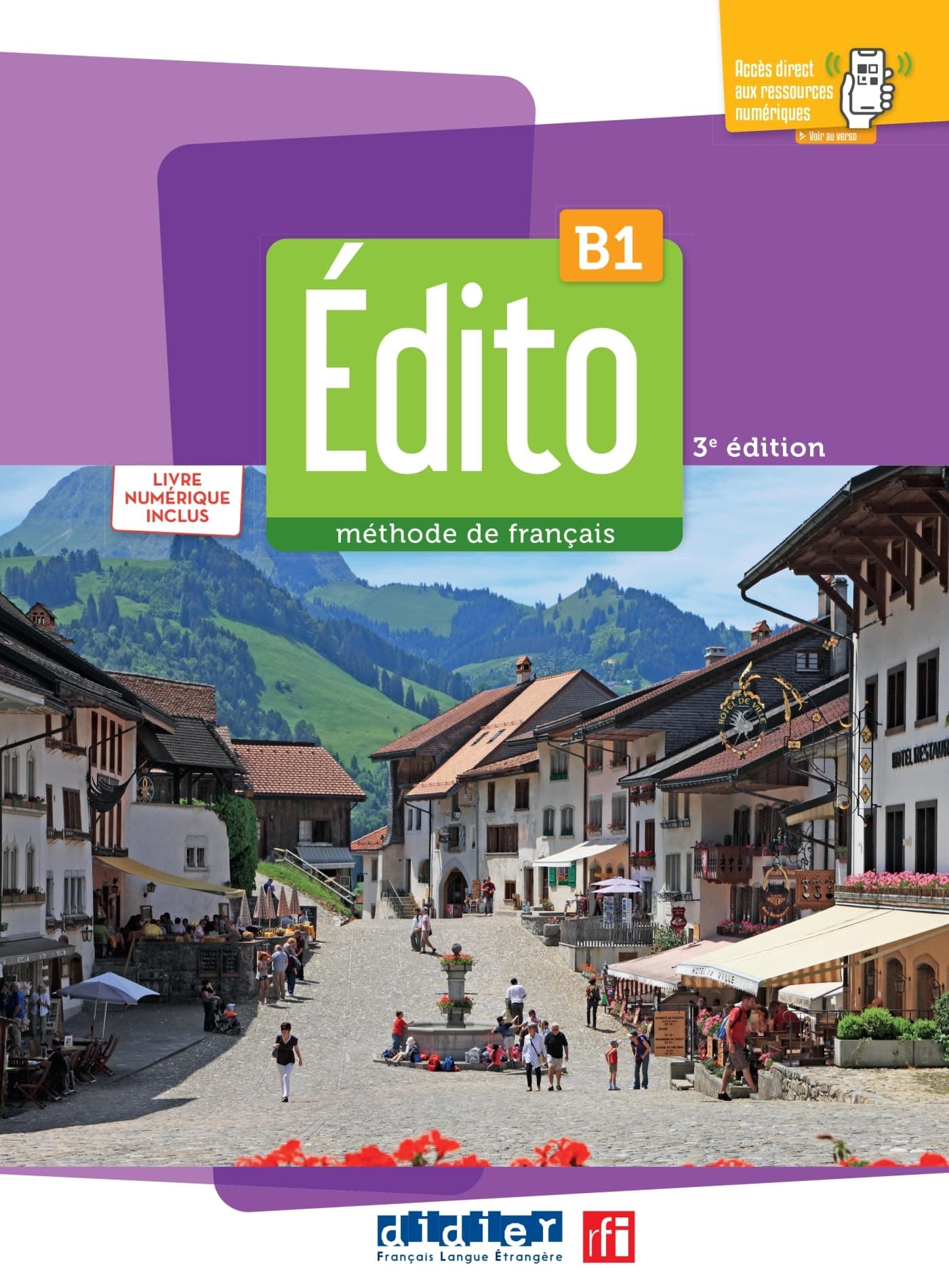 Edito Niv B1 - Livre + Livre Numerique + Didierfle.App
