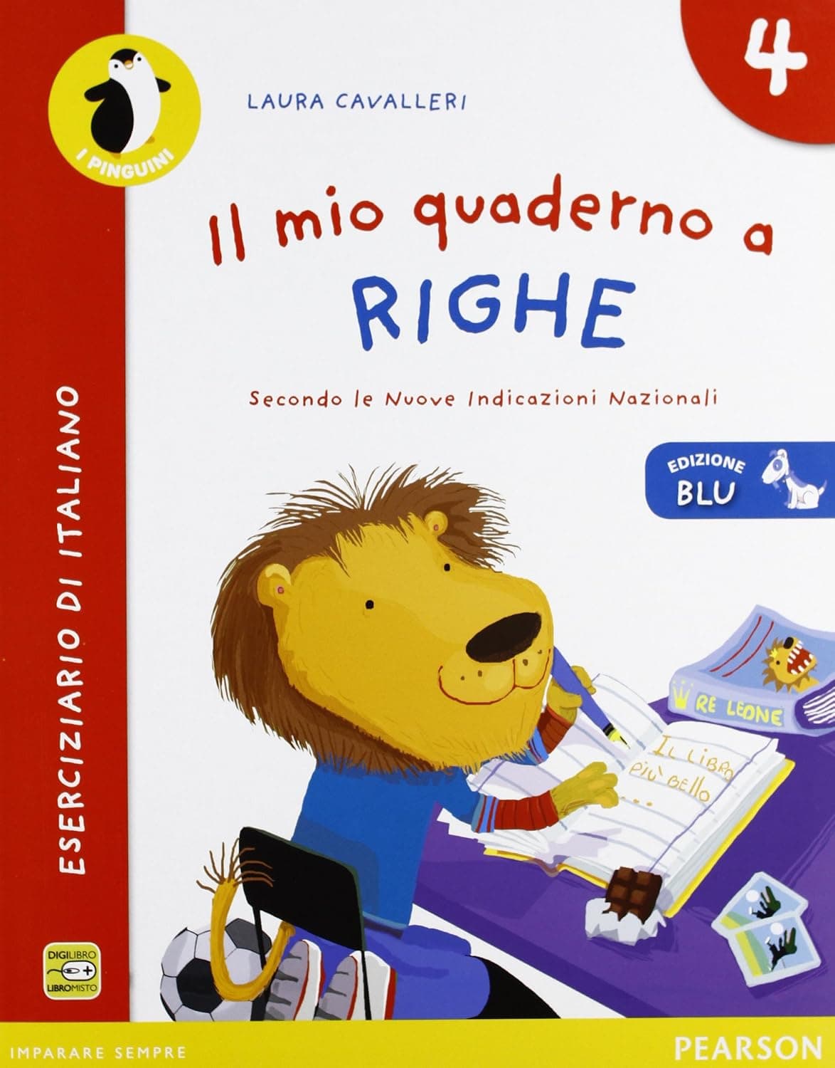 Mio Quaderno A Righe 4 Ed.Blu