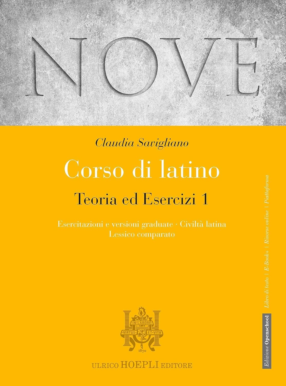 Nove Corso Di Latino Teoria Ed Esercizi