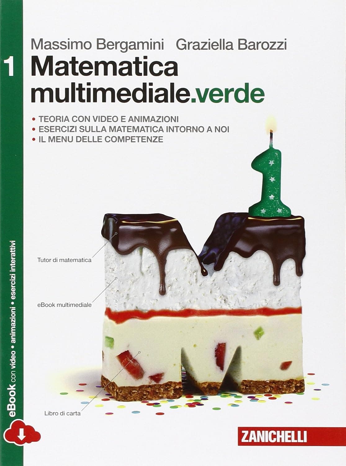 Matematica Multimediale Verde - Vol  1 Verde Multimediale (Ldm)