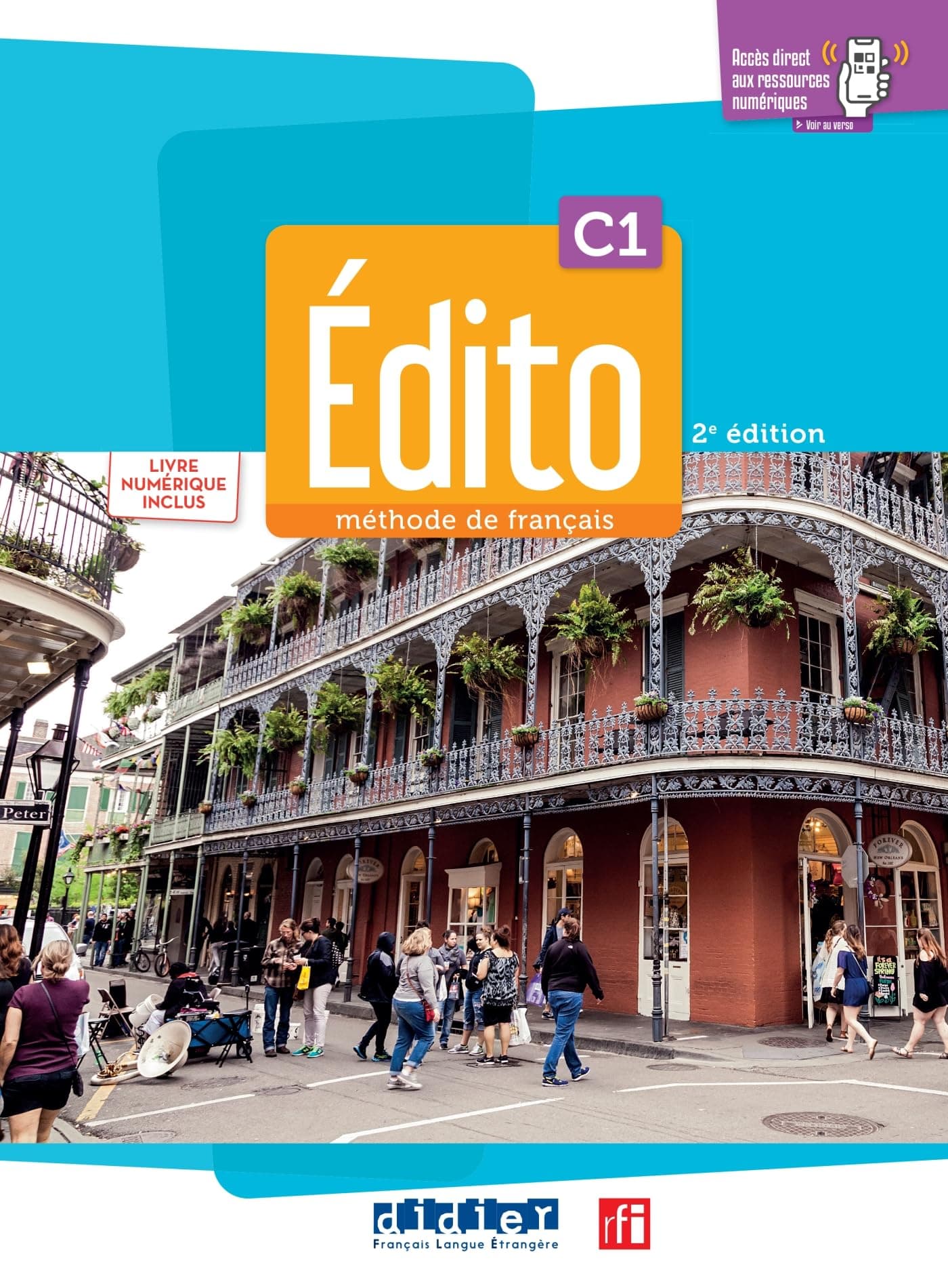 Edito C1 Livre+Cahier + Livre Numerique + Didierfle.App