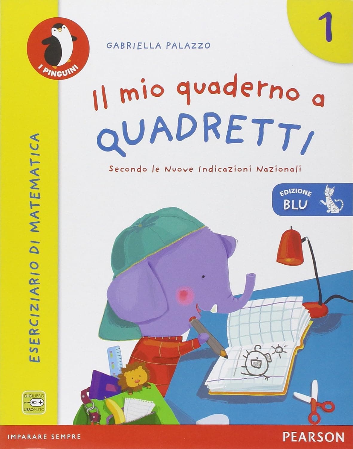 Mio Quaderno A Quadretti 1 Ed.Blu