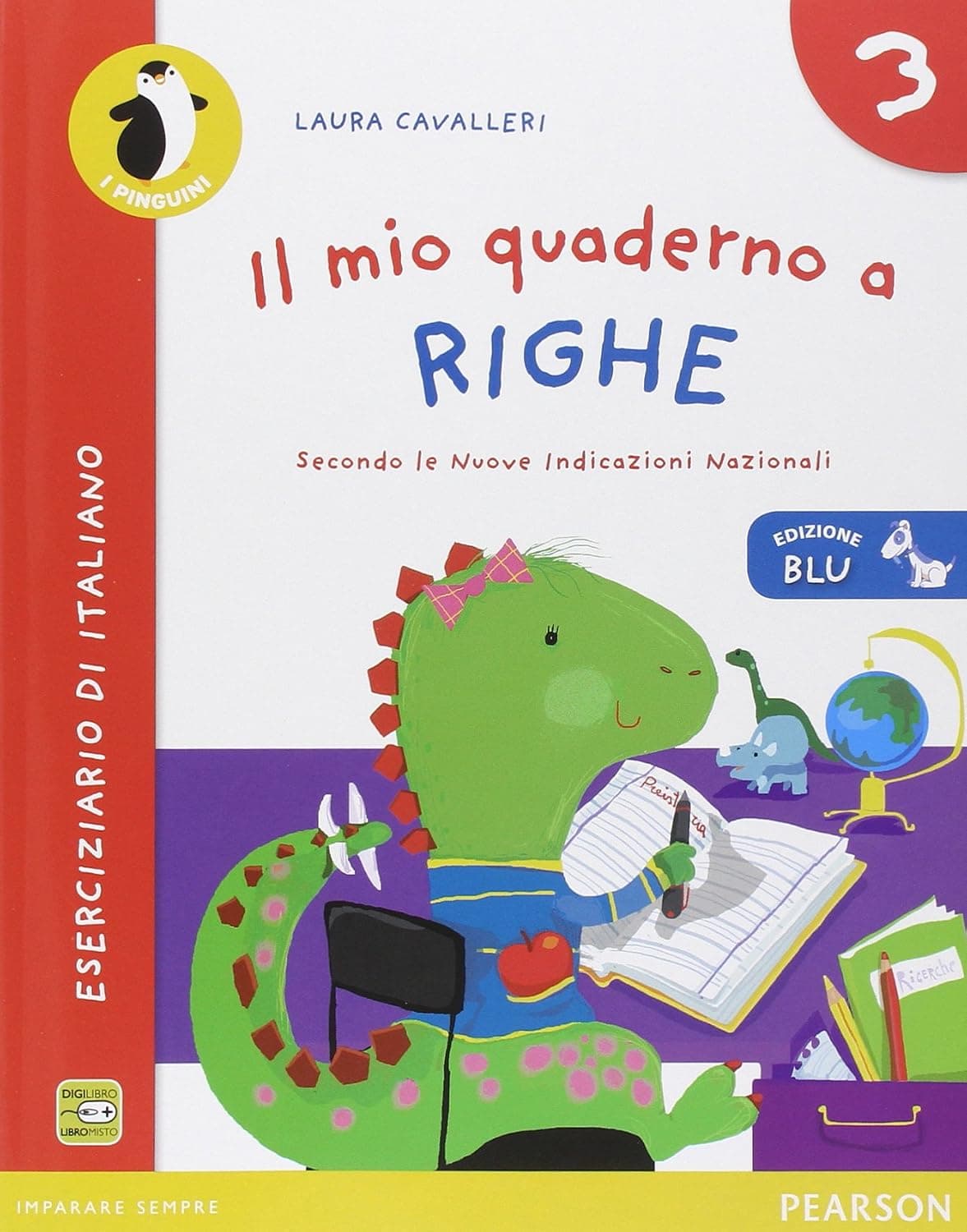 Mio Quaderno A Righe 3 Ed.Blu