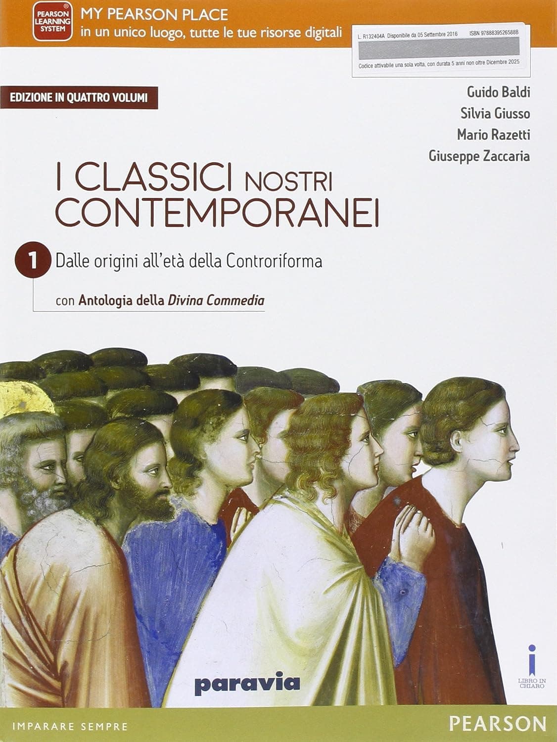 Classici Nostri Contemporanei Ed. In Quattro Volumi 1 Con Divina Commedia