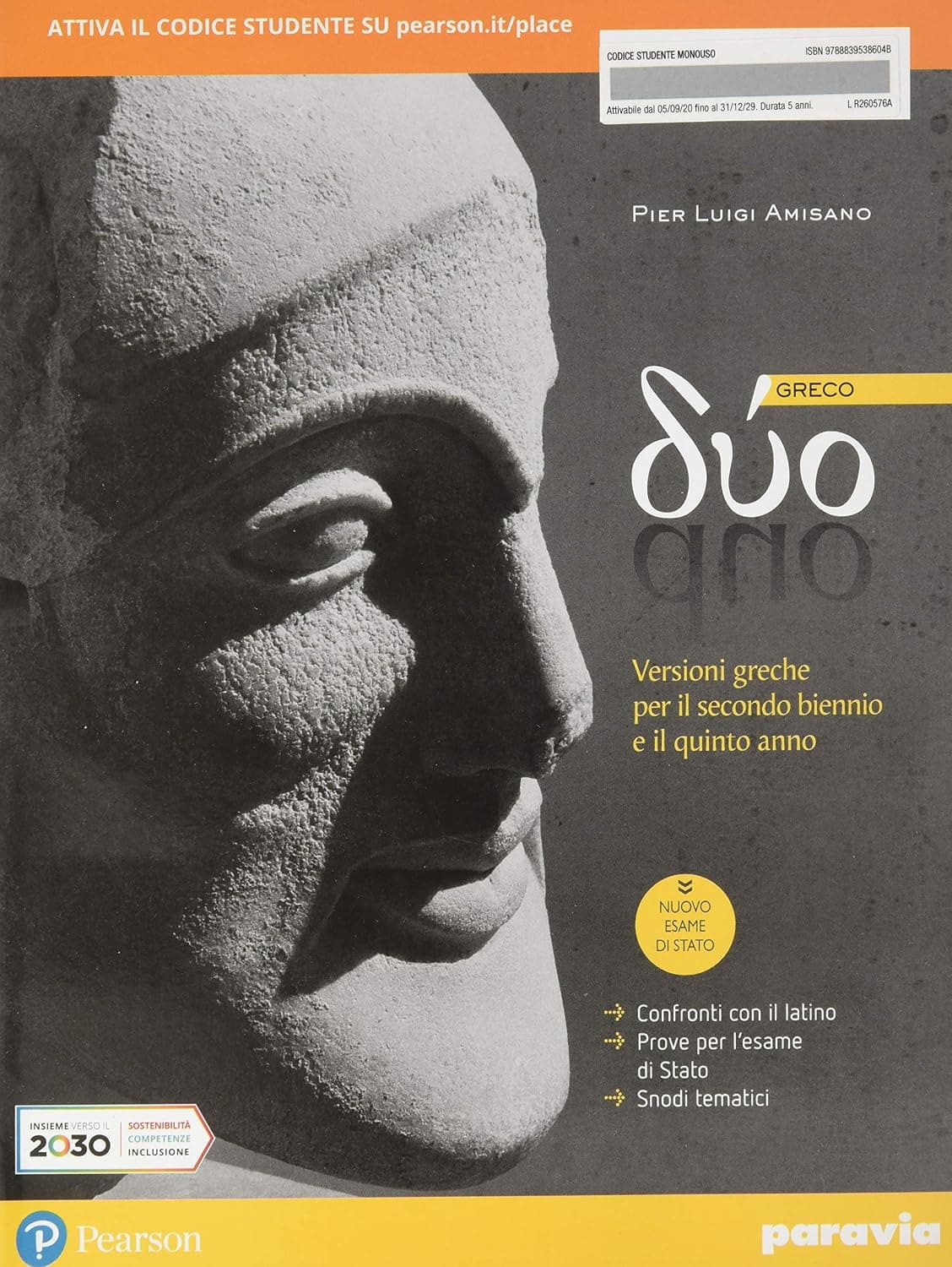 Duo Greco - Versioni Greche Per Il Secondo Biennio E Il Quinto Anno