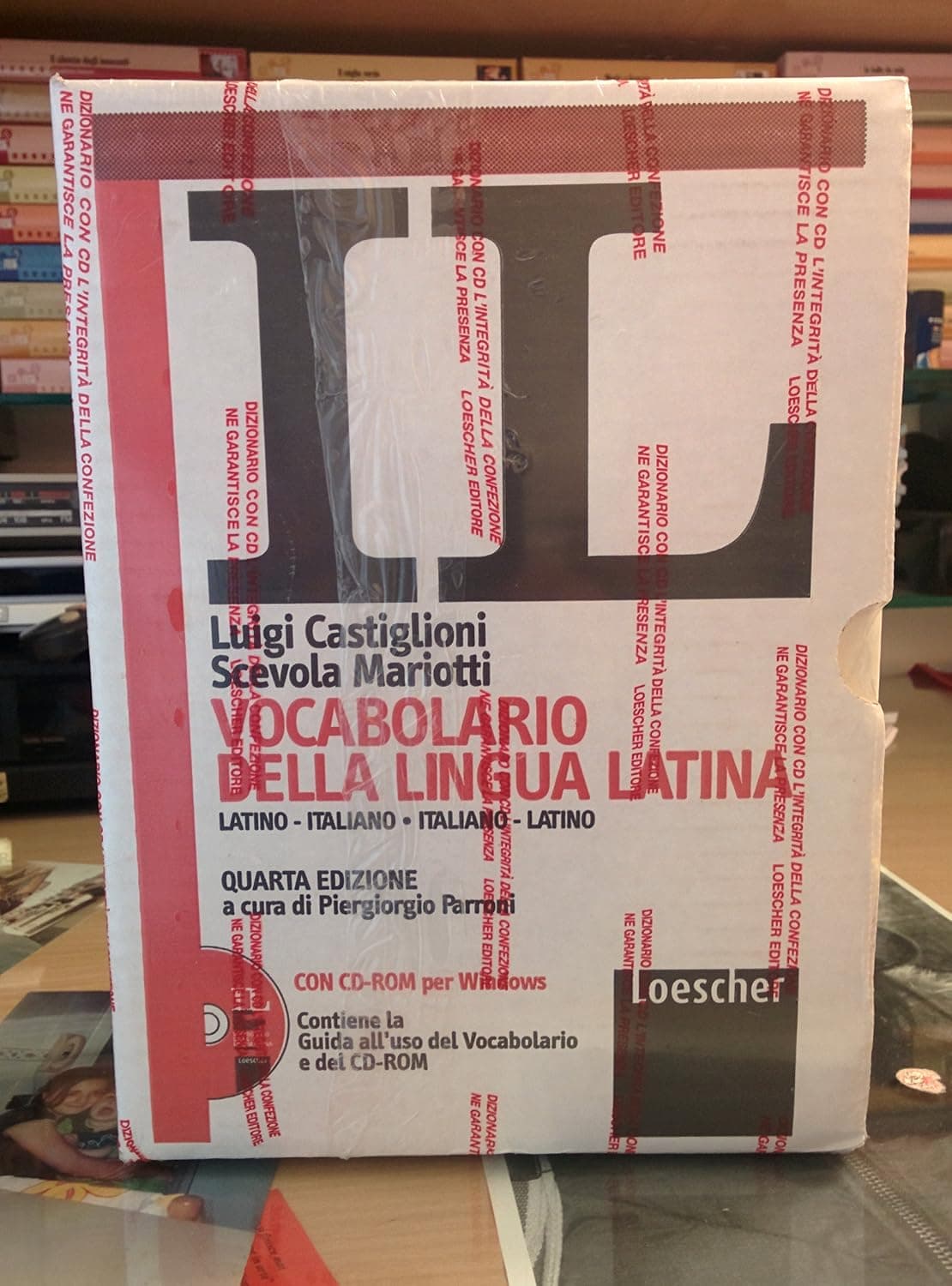 Vocabolario Della Lingua Latina "Il" 4 Ed. +Cd Rom+Guida