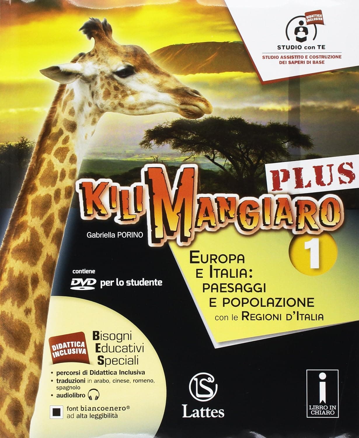Kilimangiaro Plus Vol. 1 Con Dvd E Atl. 1+Tav.+Mi Prep. Int.+Quad.Comp.E Inv.