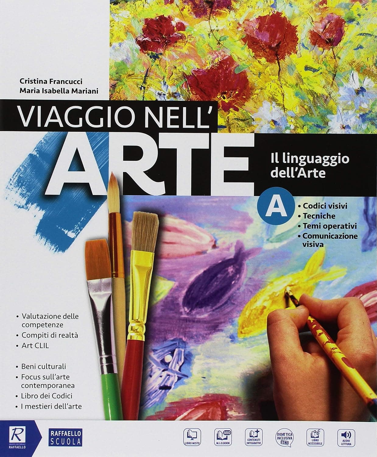 Viaggio Nell'Arte A + B + Album Disegno + Dvd Mio Book