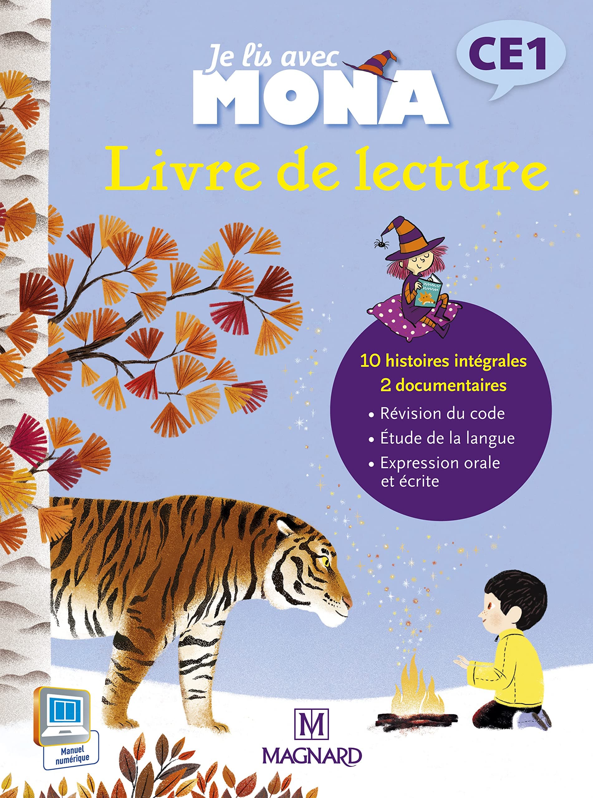Je Lis Avec Mona Ce1 - Livre De Lecture