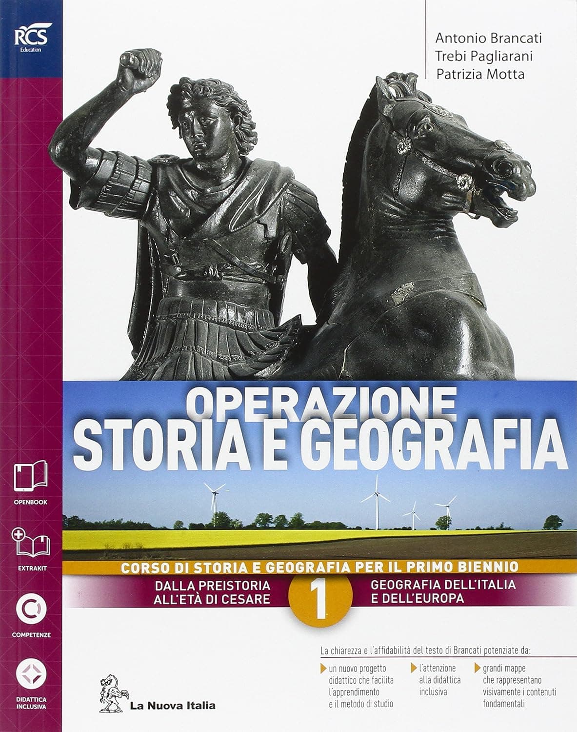Operazione Storia E Geografia Classe 1 - Libro Misto Con Openbook