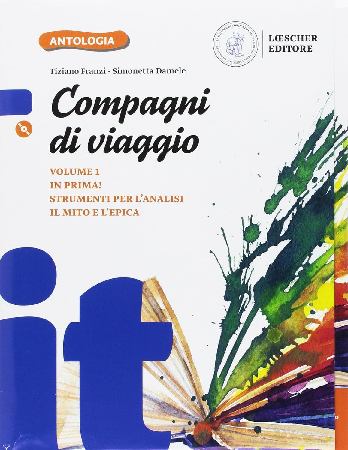 Compagni Di Viaggio V 1+Cdrom+Mito+In Prima