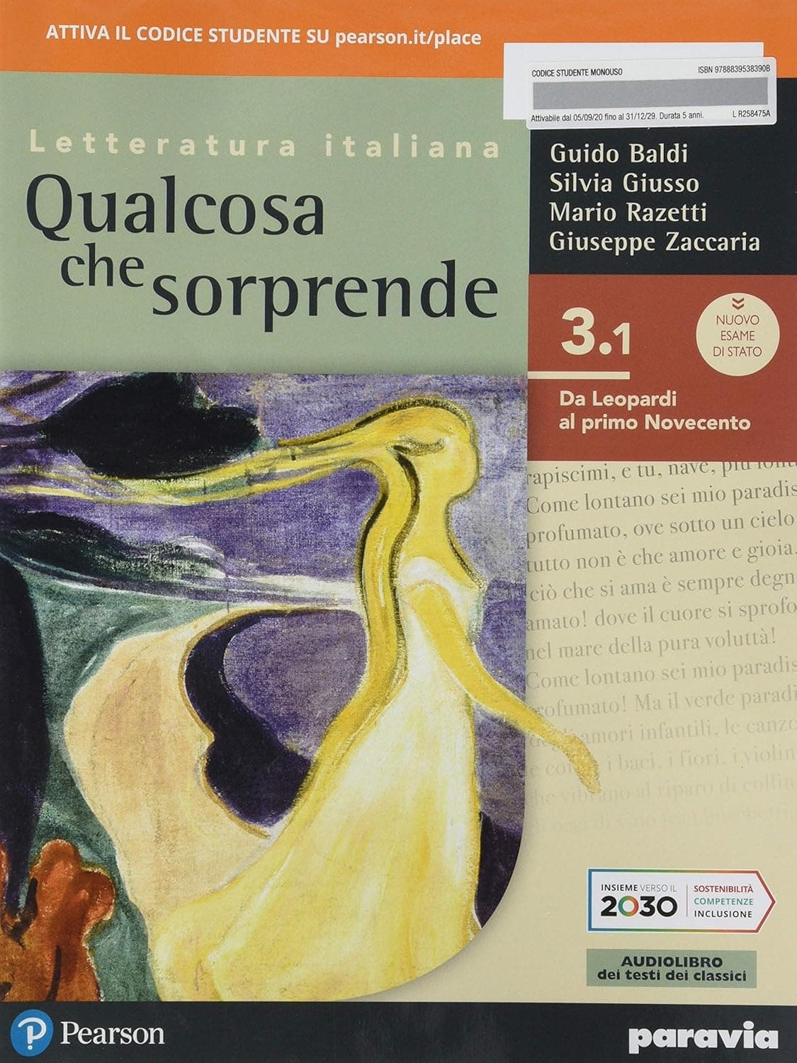 Qualcosa Che Sorprende 3.1 Da Leopardi Al Primo Novecento