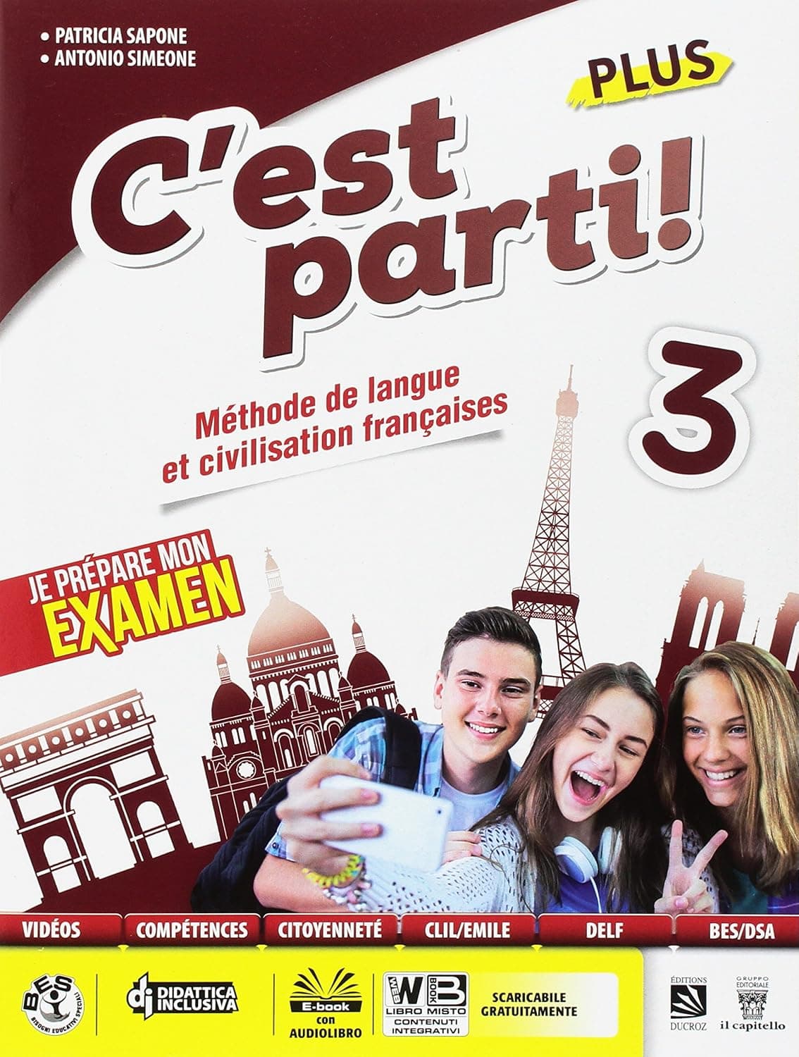 C'Est Parti! 3 Plus + Libro Digitale