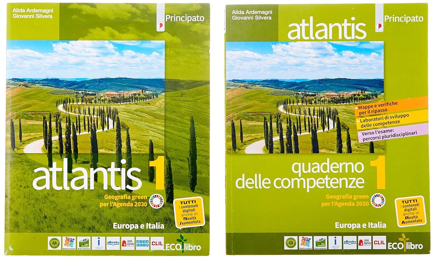 Atlantis Europa Italia Con Cartografia 1+Quaderno Delle Competenze 1